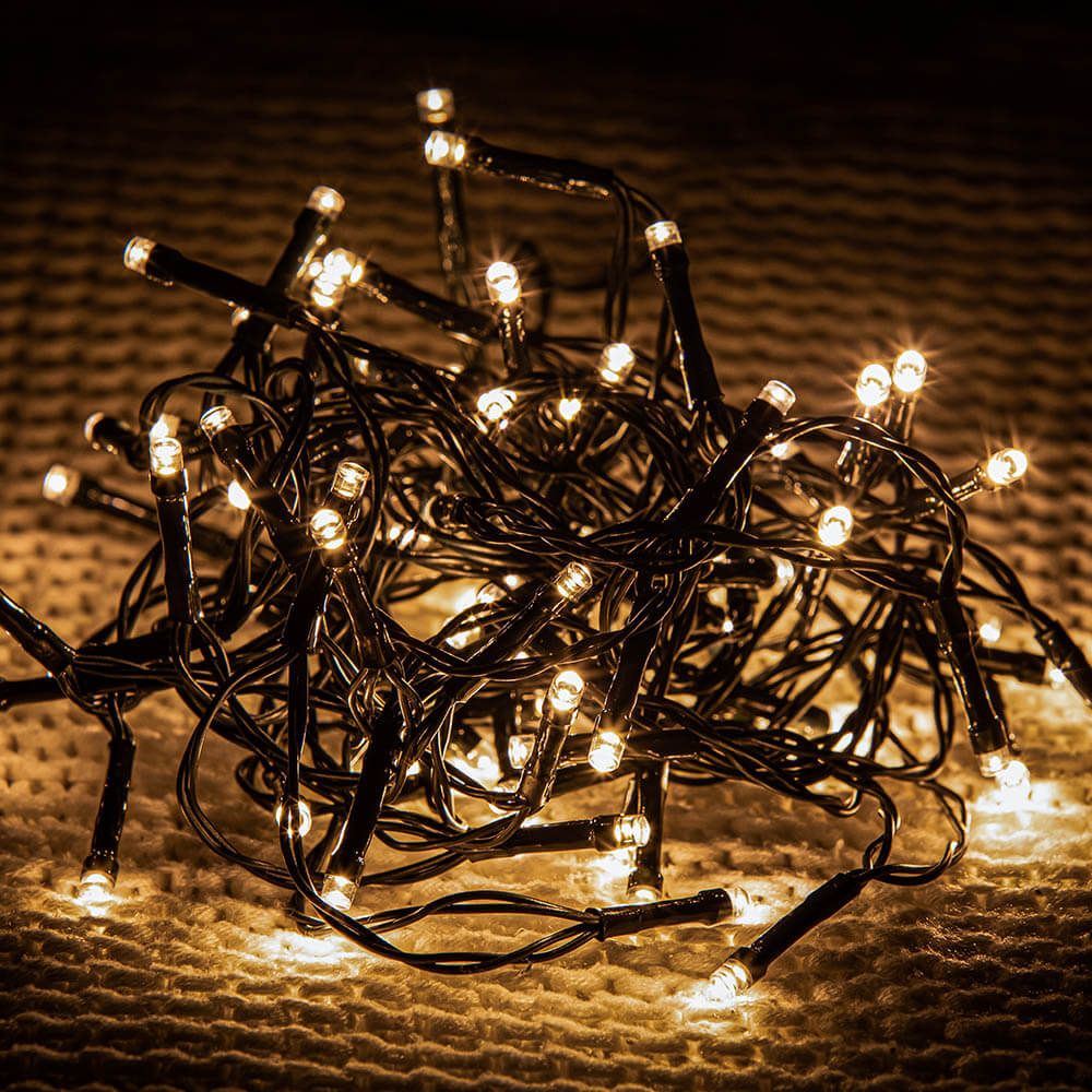 Basic k�lt�ri LED f�nyf�z�r 360 db meleg feh�r LED-del